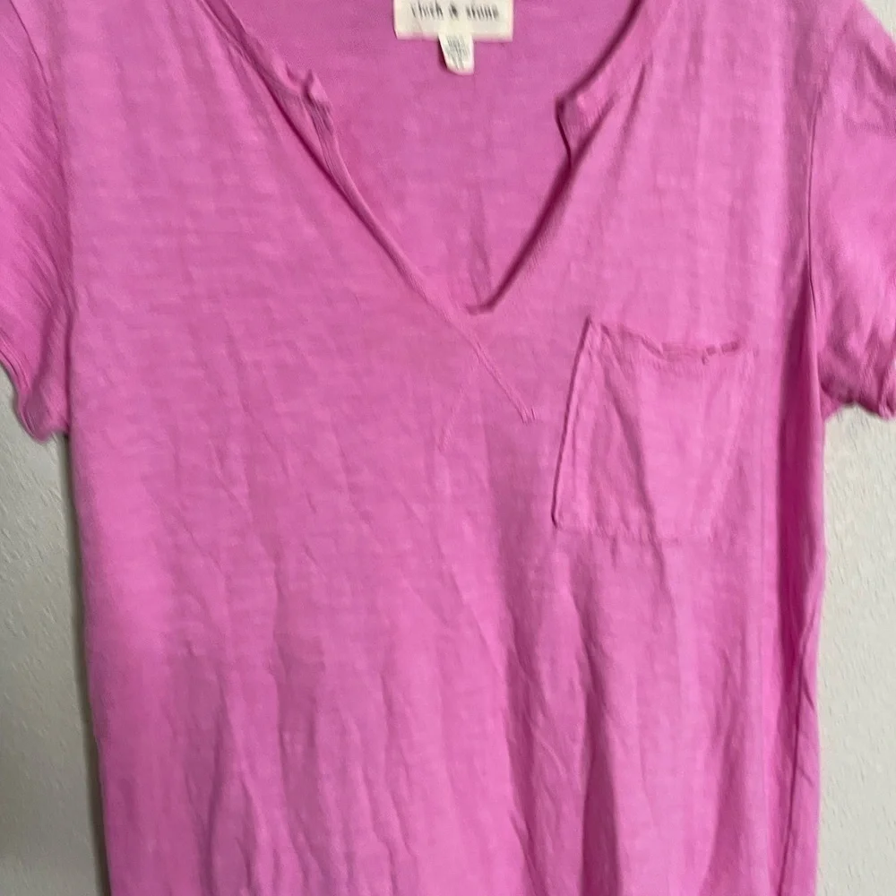 Anthropologie Cloth & Stone V Neck T Shirt Dress XS